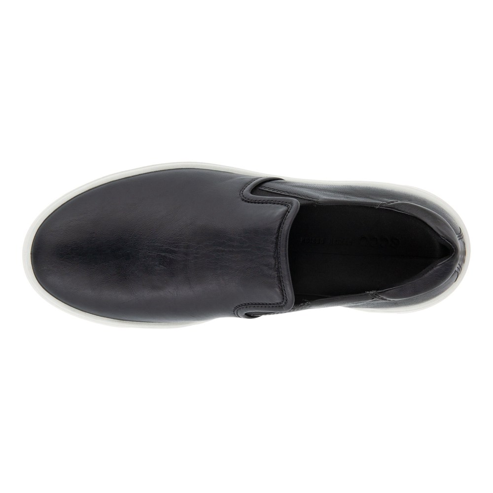 ECCO Womens Slip-On Black - Street Tray - WFZ-548937